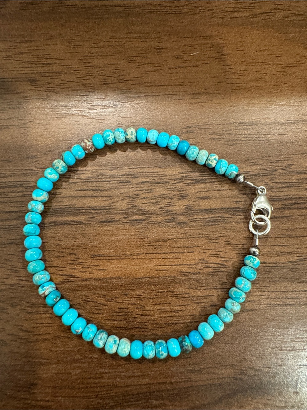 Turquoise Beaded Women's Bracelet